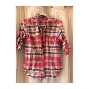 RL plaid top